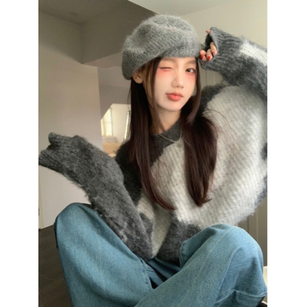 양혜지 옷 니트 심플 y2k 힙한 원더풀월드 7회 - 상세 이미지 5