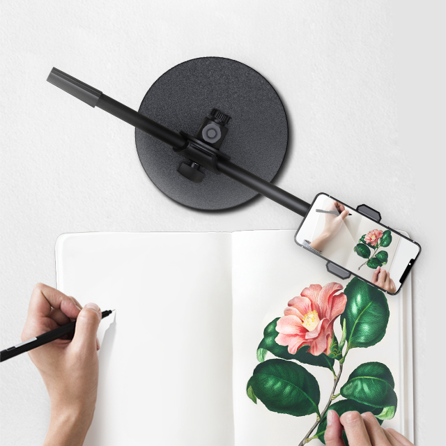 수직 촬영 거치대 항공샷 유튜브 고정대 북스캔 포인트뷰 라이브방송 방송용 영상촬영 거치대