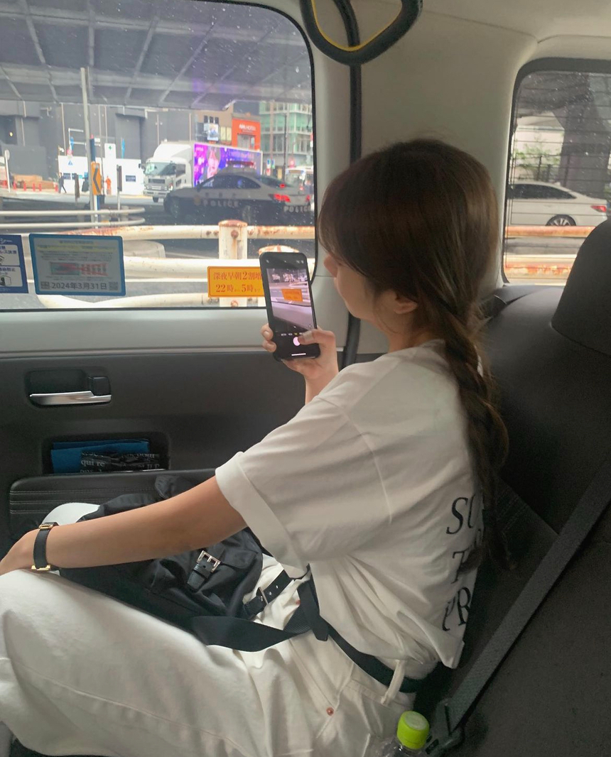 베리윤 여자 코튼 라운드 데일리 뒤 레터링 썸머 프리티 티셔츠