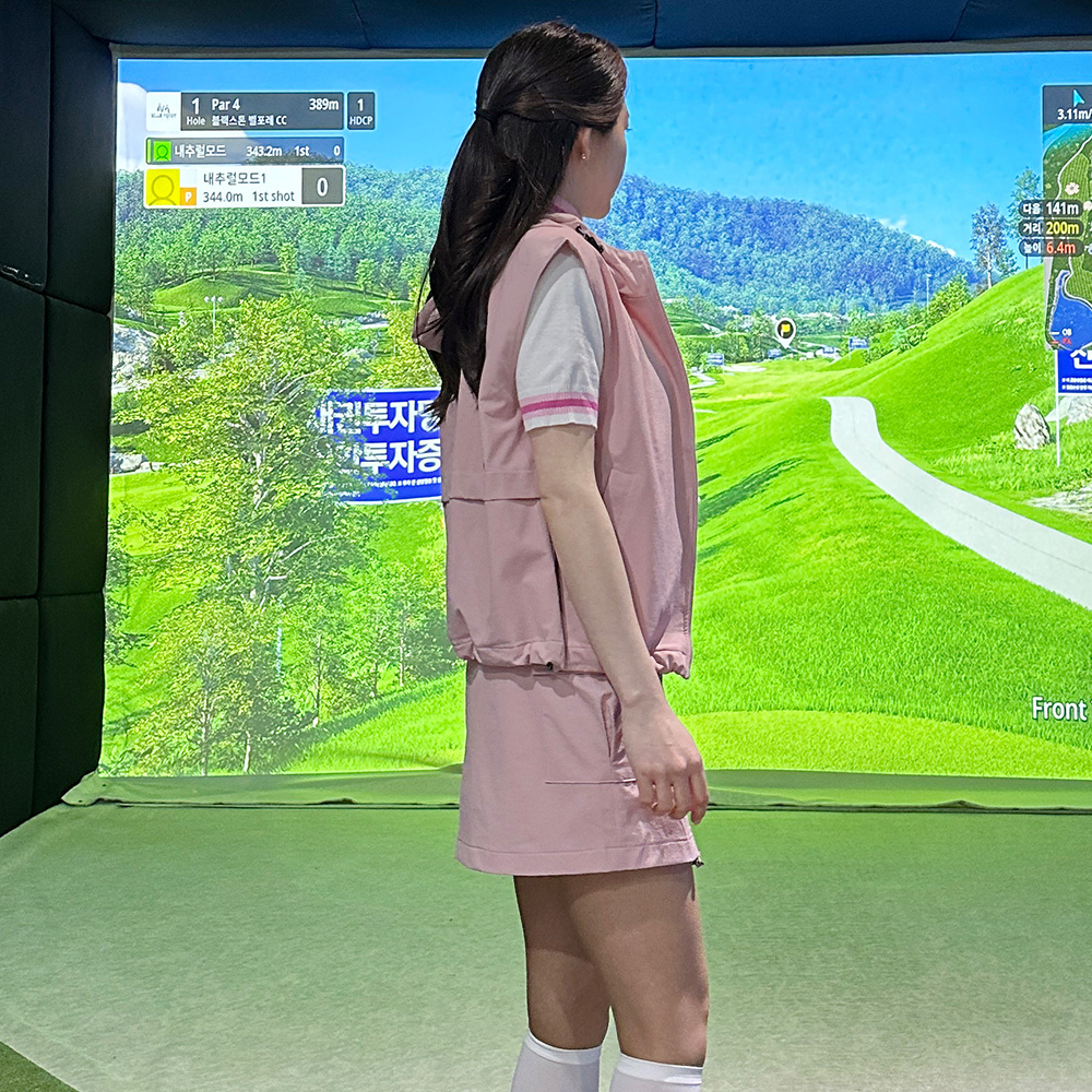 골프바람막이조끼 여름골프조끼 - 상세 이미지 5