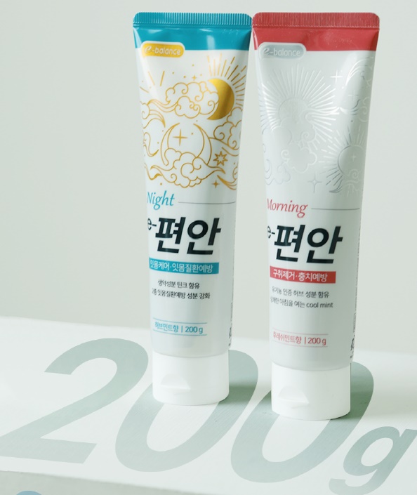 이편안 나이트 검케어 잇몸치약 천연 생약추출 알란토인 치약 200g, 4개 - 상세 이미지 3