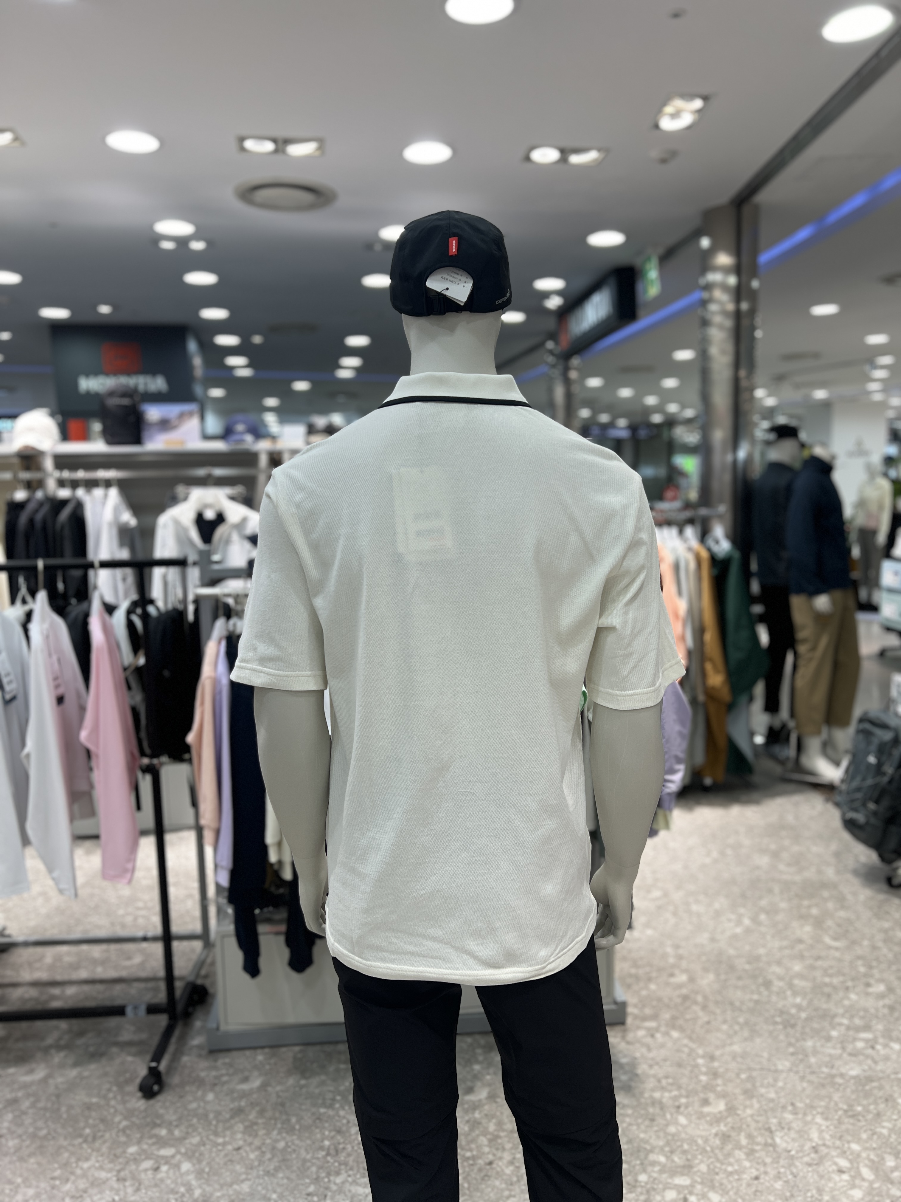 아이더 남성 반팔 여름 아웃도어 카라 티셔츠 MM23267 이미지 7
