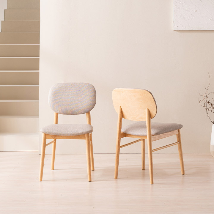 [삼익가구]퍼팩트 원목 의자(1EA)