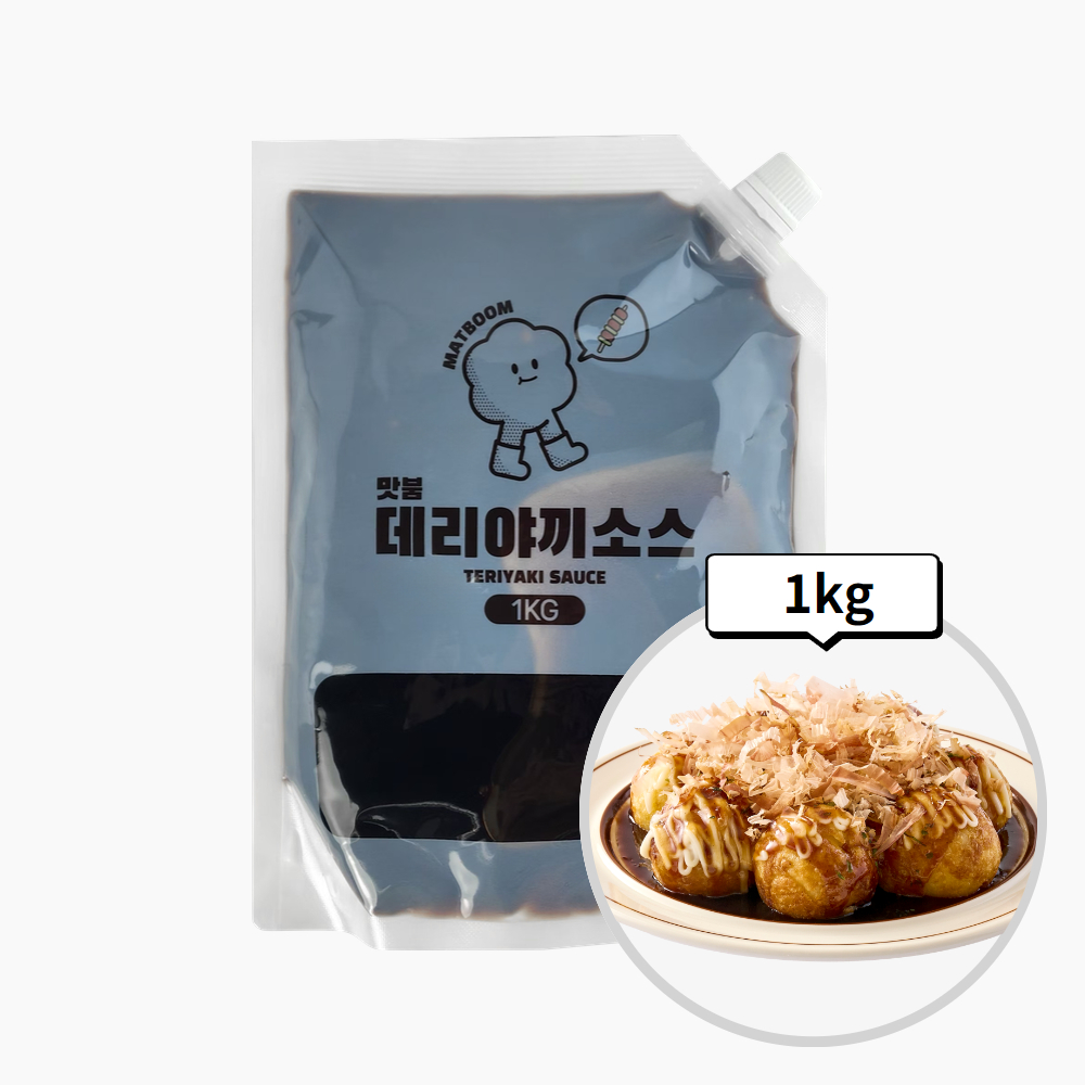맛붐 데리야끼소스 1kg, 10개 - 상세 이미지 4