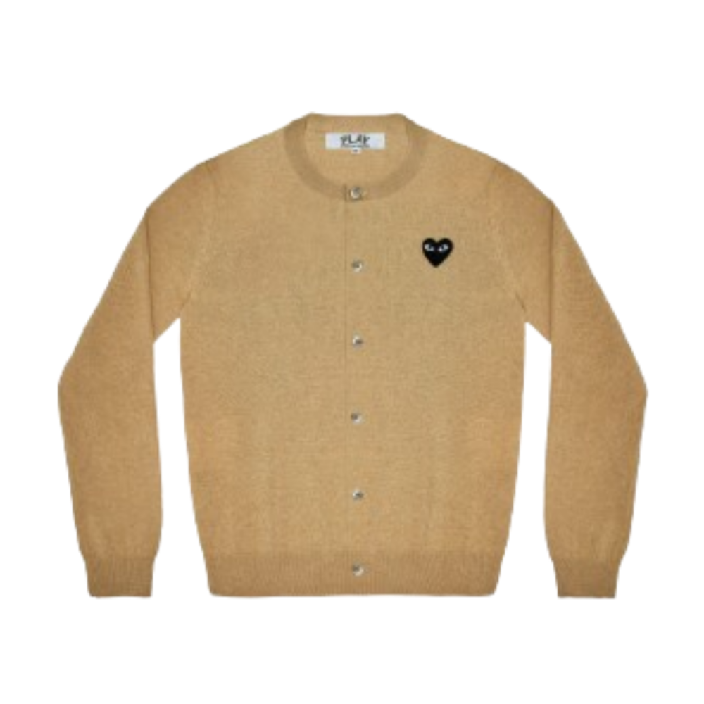 [8종] 꼼데가르송 가디건 기본 레드 블랙 와펜 남여공용 상세 이미지 6