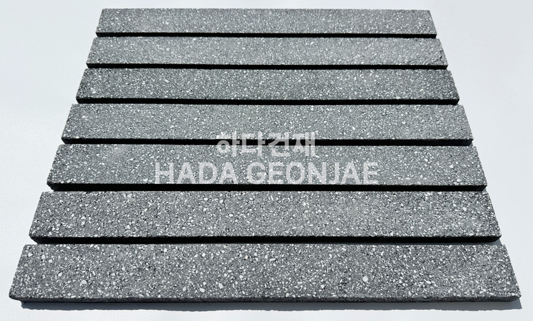 모노타일 롱브릭 490x53x17T 블랙 / 하다건재 와이드벽돌타일