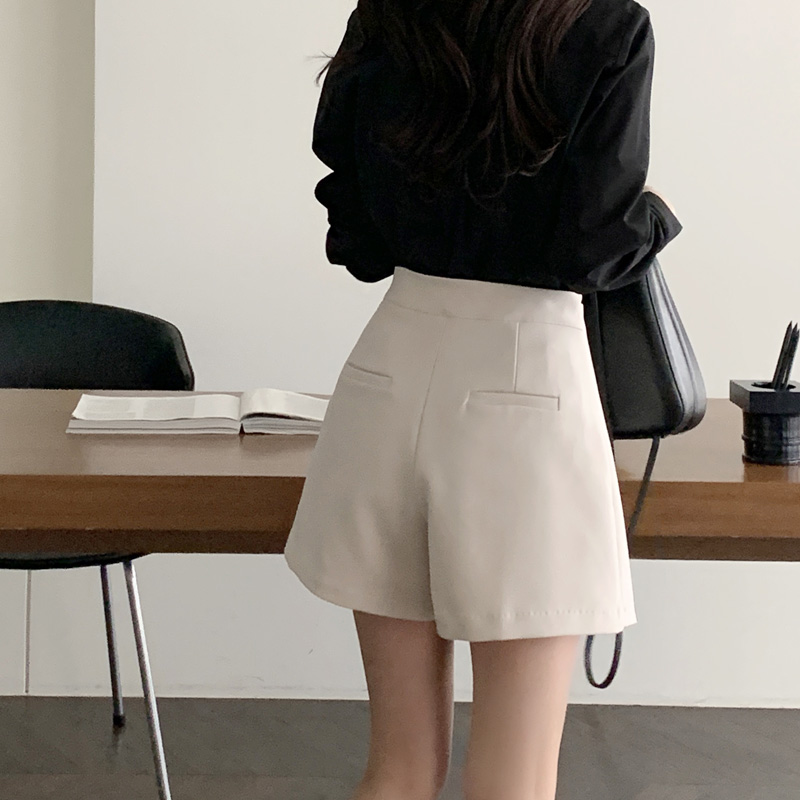 (SM스판혼방치마바지) 버터 리본 랩 미니 스커트 치마바지 ps4786 - 상세 이미지 5