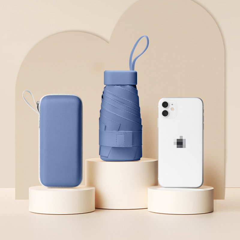 귀여운 미니 사각 양산 암막 우양산 자외선차단