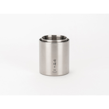 스노우피크 진공 설봉 스태킹 캠핑 머그 세트 한정판 300, 450ml SET - 상세 이미지 2