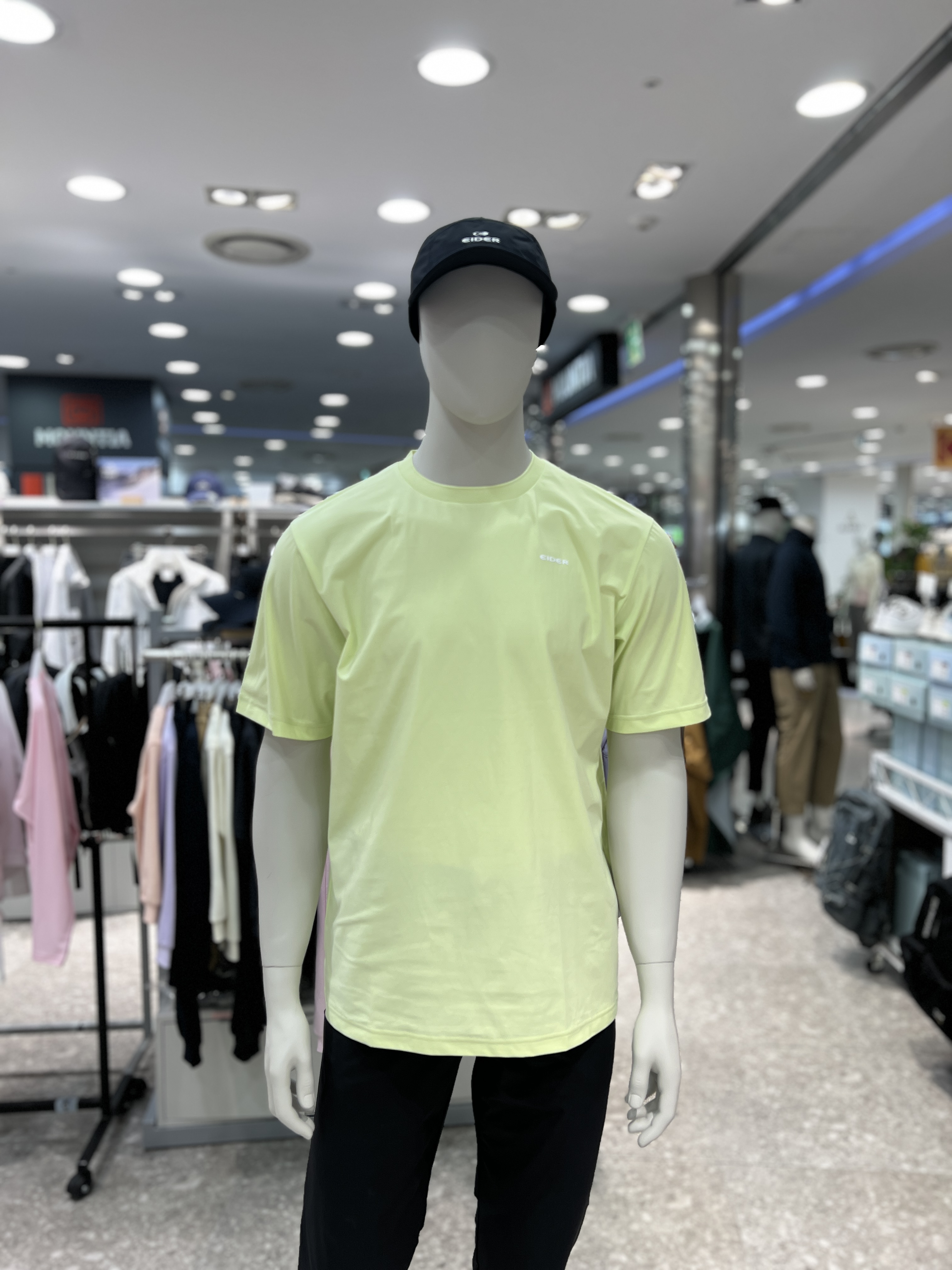 아이더 남성 반팔 여름 등산 아웃도어 기능성 라운드 티셔츠 MM23203 - 상품 이미지