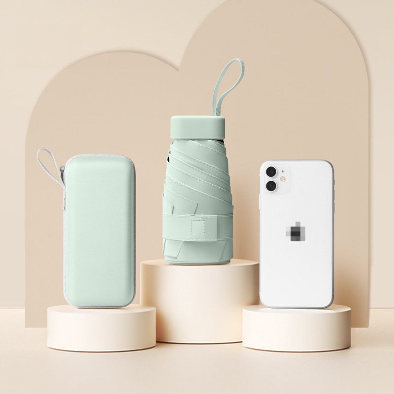 귀여운 미니 사각 양산 암막 우양산 자외선차단