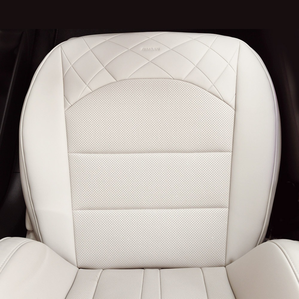 아임반 비-슬림 자동차 시트커버 차량용 1.2cm 얇은 통풍/열선 시트 보호 방석+세차타월