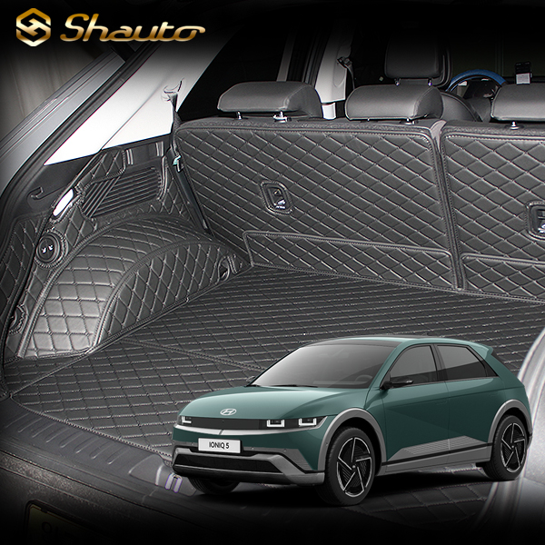 샤오토 더 뉴 아이오닉5 (F/L) 트렁크매트 풀커버 세트 차박 매트 제품 이미지