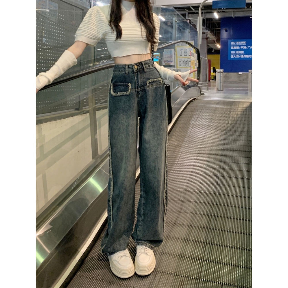 구해줘홈즈 박지민 청바지 캐주얼 유니섹스 - 상세 이미지 2