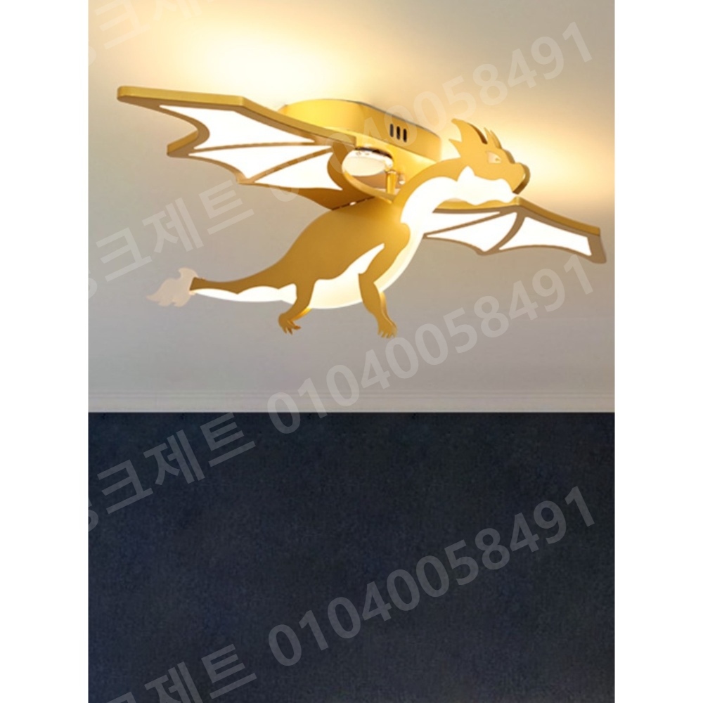 아이방조명 공륭 다이노 직부등 키즈 놀입장 카페 꾸미기 - 상세 이미지 3