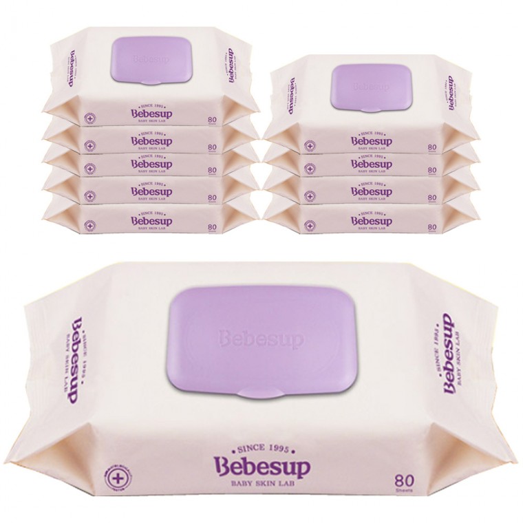 두툼한물티슈 베베숲 트러스트 고평량 두꺼운