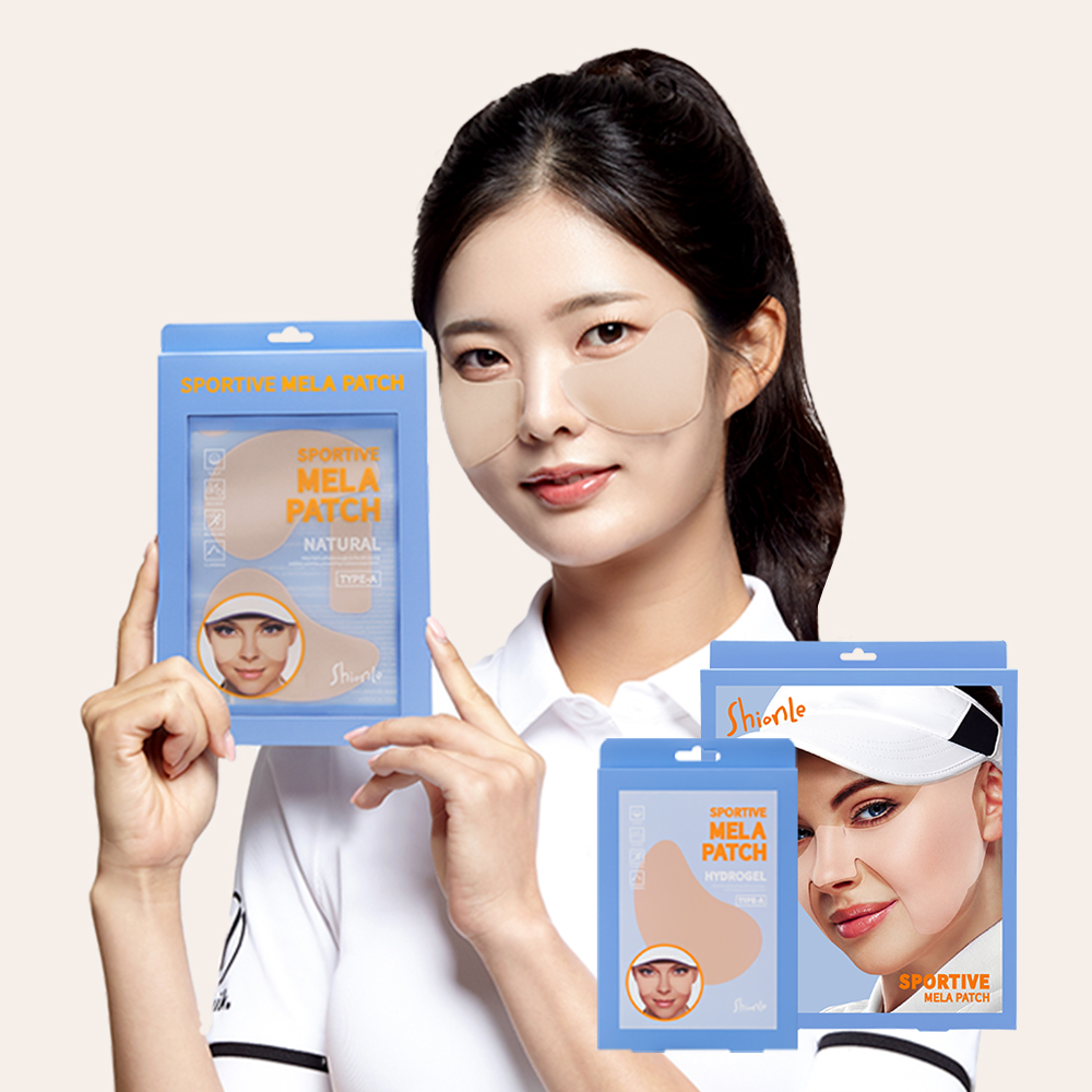 션리 자외선차단 마스크형 골프, 테니스 썬패치 제품 이미지