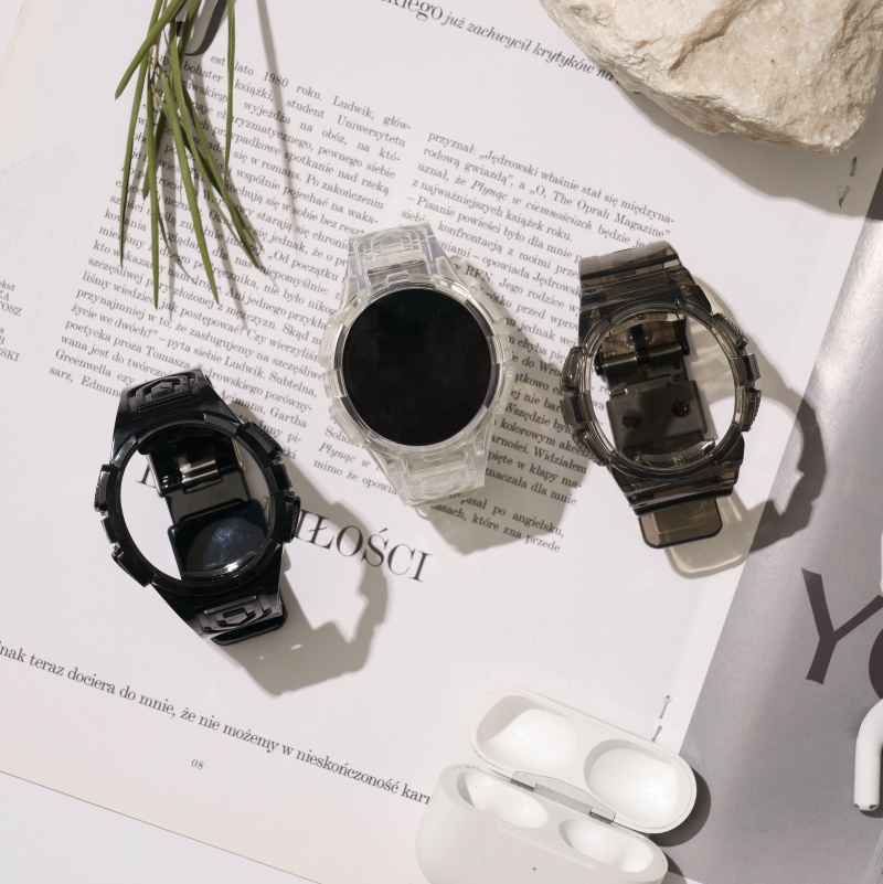 갤럭시워치6 줄 일체형 스트랩 베젤링 케이스 갤럭시 워치5 프로 갤워치4 클래식 호환