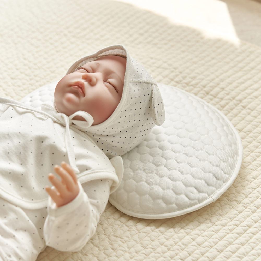 헬로하이주 코코베개 에어매쉬 신생아두상교정 아기베개 냉감 태열베개 출산선물