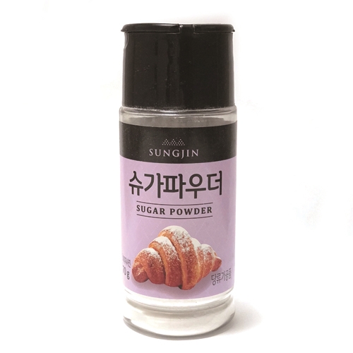 성진 슈가 파우더 90g(용기형) 마카롱 설탕 분말 아이싱 - 상품 이미지