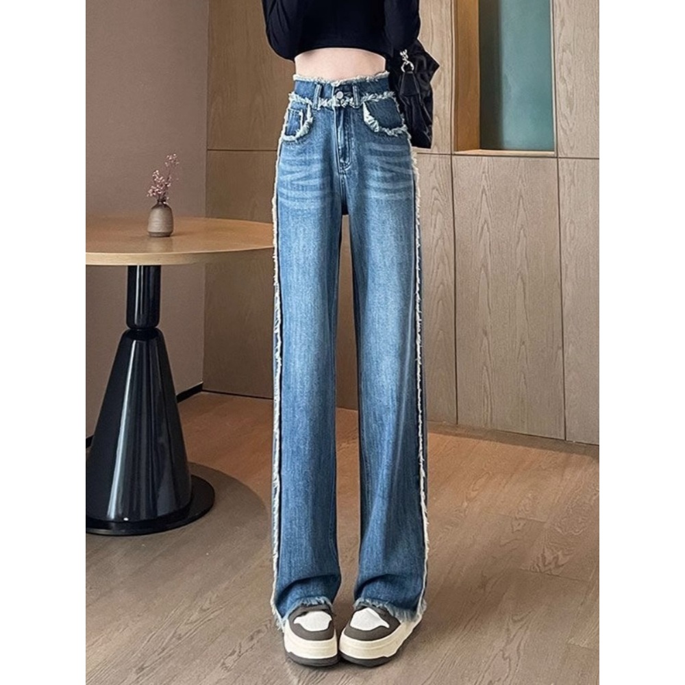 구해줘홈즈 박지민 청바지 와이드 프렌치 - 상세 이미지 3