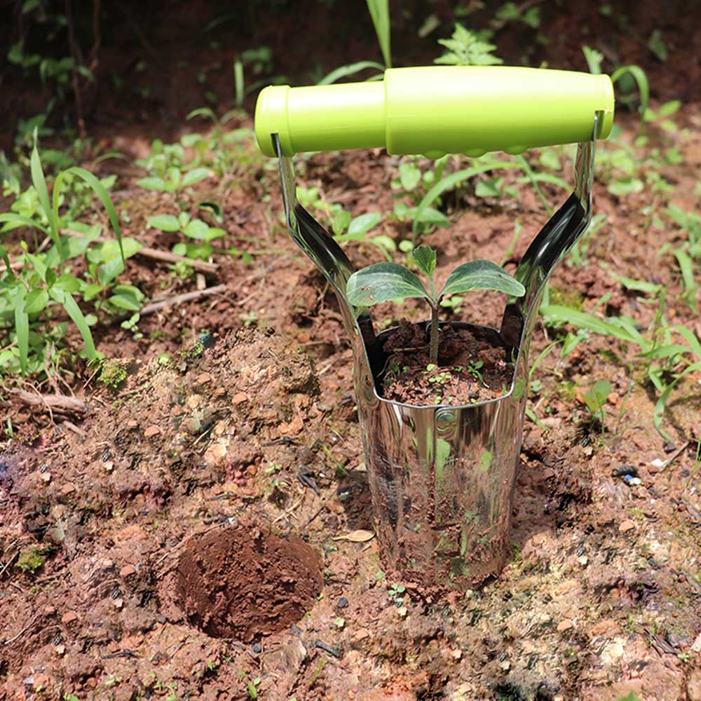 모종 이식기 일반형 구근 묘목 씨앗 파종 심는도구 삽 옴기기 텃밭 주말 정원 농장 농기구 흙 구멍 파기 옮기기 이미지 2