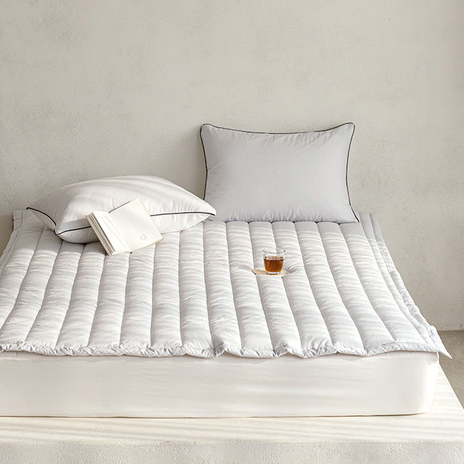 코튼쿨링 60수 아사면 침대패드 SS 호텔베딩