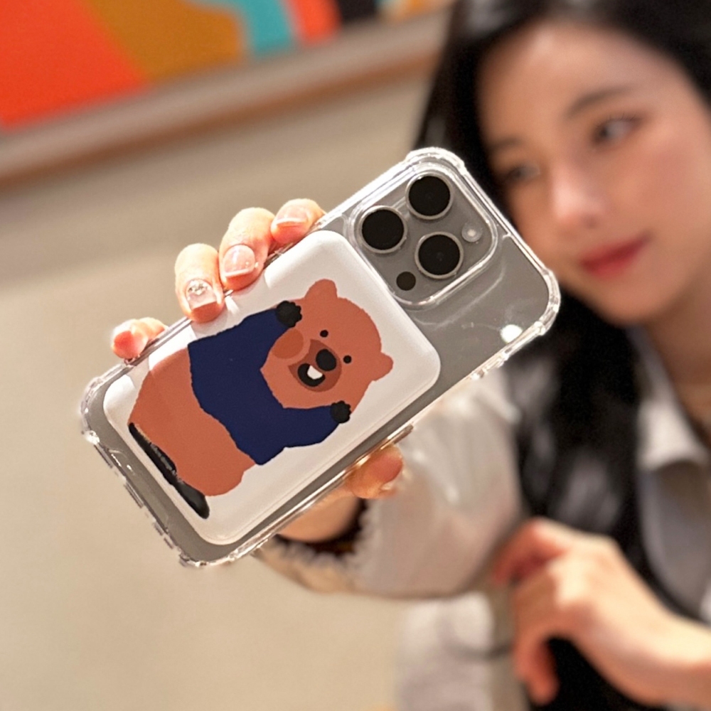 맥세이프 보조배터리 C타입 미니 휴대용 볼따구 마동이