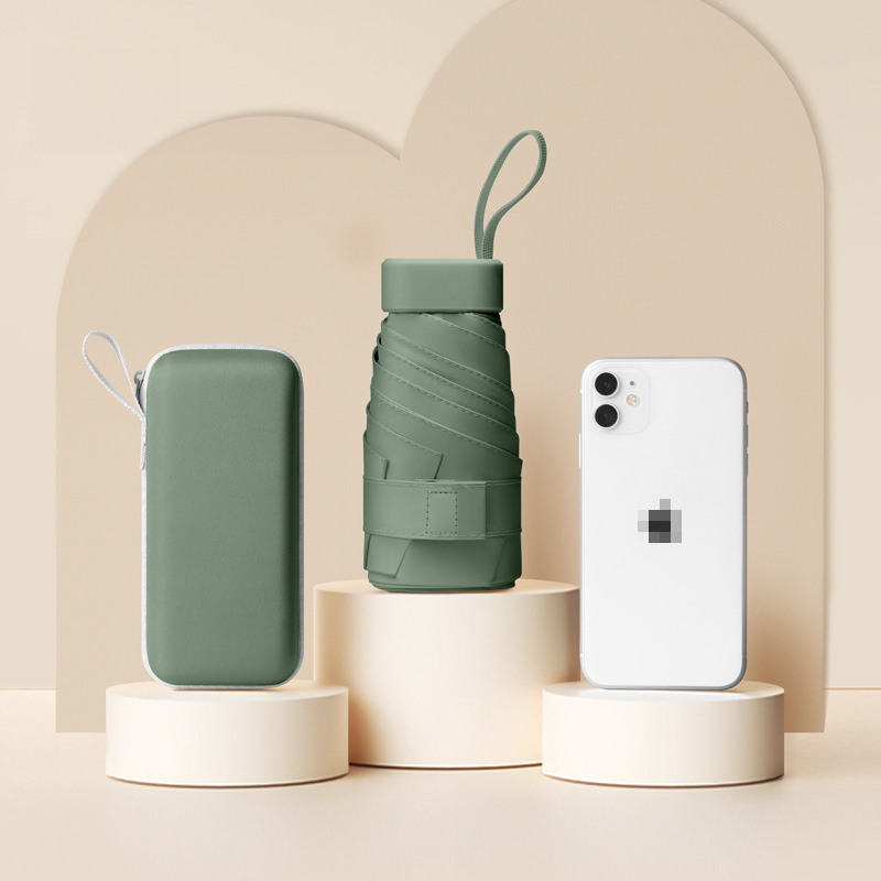 귀여운 미니 사각 양산 암막 우양산 자외선차단