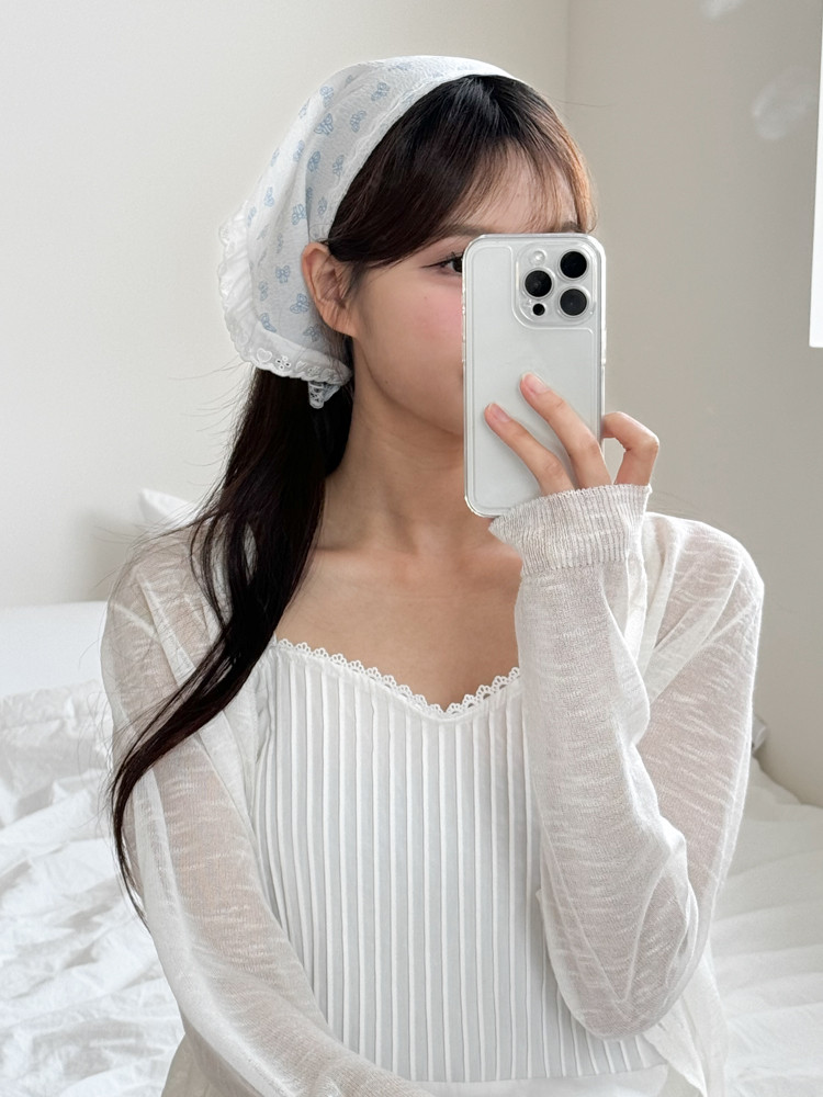 [❤당일출고❤14종] 코티지코어 여름 헤어 두건 반다나 삼각 스카프 모음 *2개이상 구매시 할인 상세 이미지 138