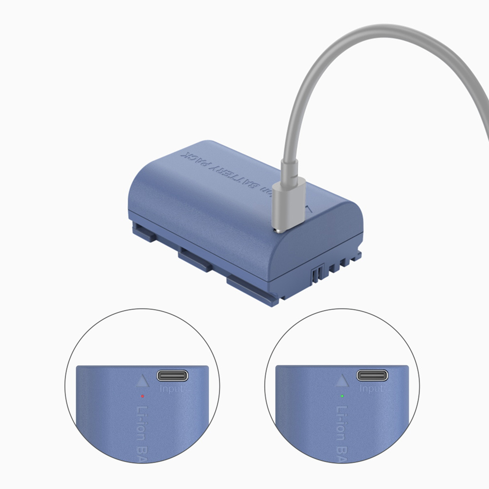 스몰리그 4264 캐논 LP-E6NH 카메라 배터리 USB C 타입 충전 KC인증 이미지 7