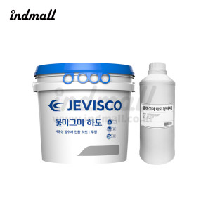 제비스코 바닥용 방수우레탄 수성페인트 물마그마 하도 투명 3.5kg (주제2.8kg+경화제0.7kg)