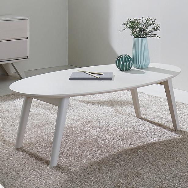 타원형 거실 테이블 사무실 소파 테이블 원형 좌식 테이블 탁자