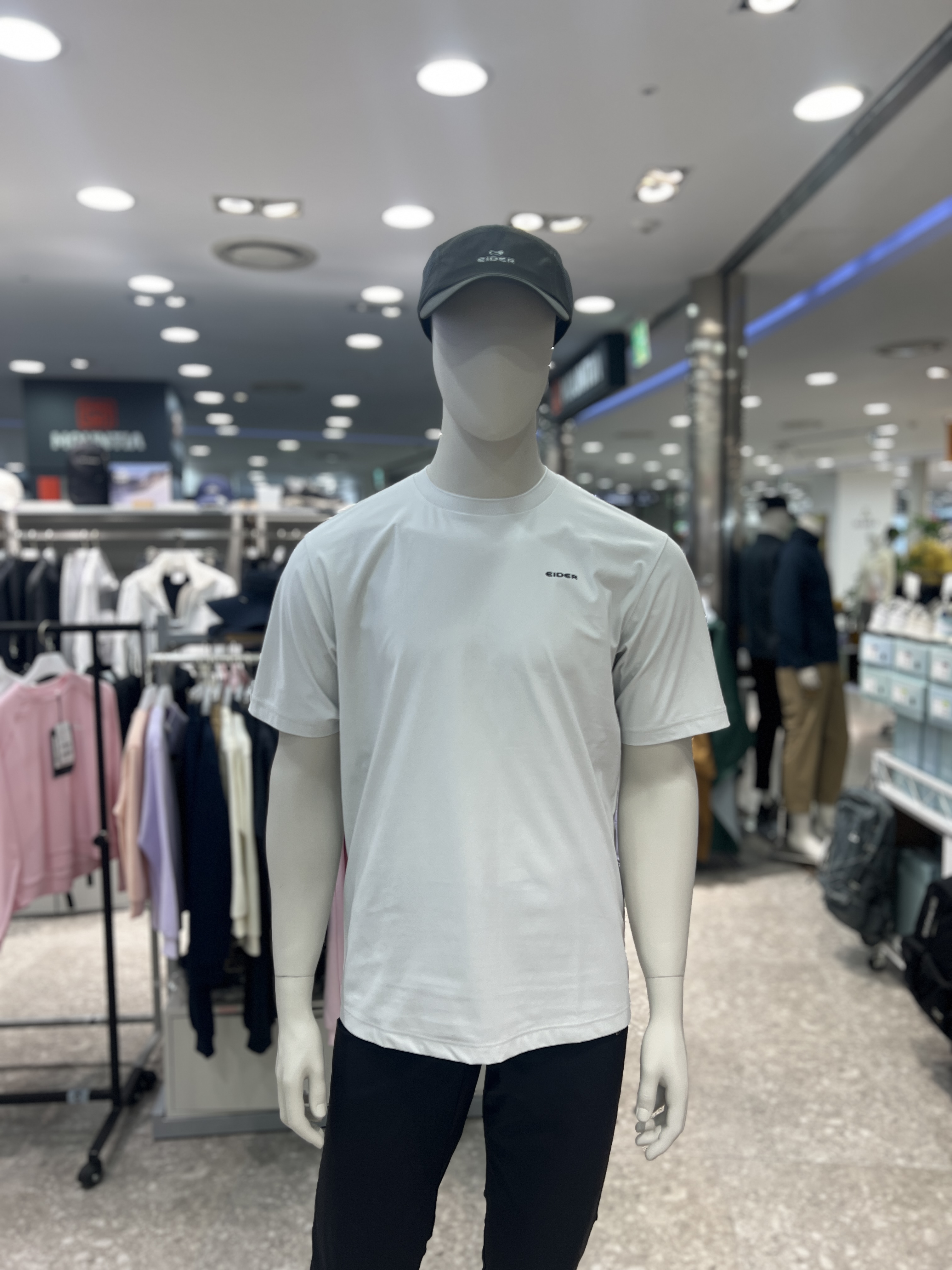 아이더 남성 반팔 여름 등산 아웃도어 기능성 라운드 티셔츠 MM23203 이미지 7