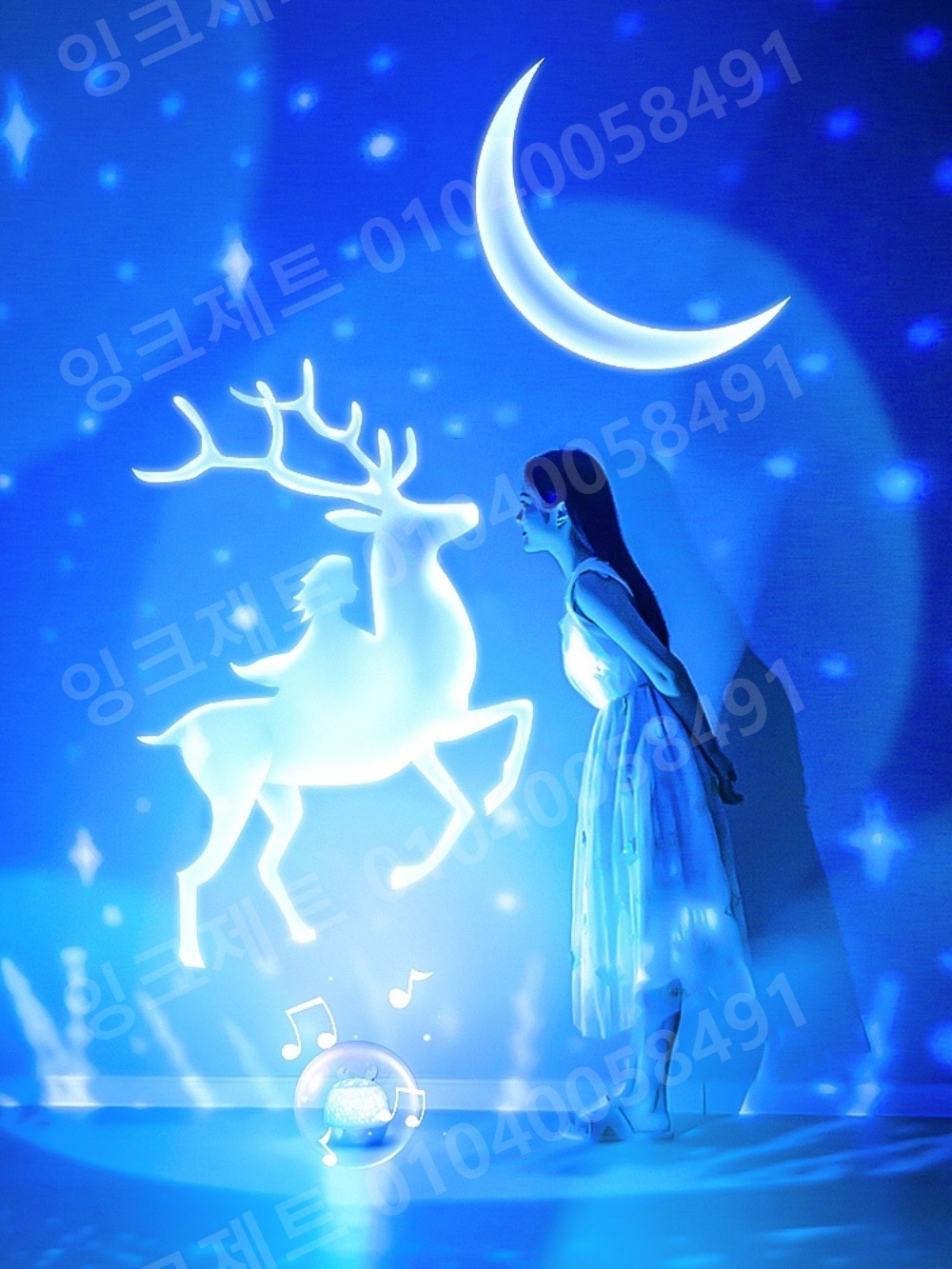 별자리 무드등 은하수 플라네타륨 천체 투영기 별 램프 - 상세 이미지 4