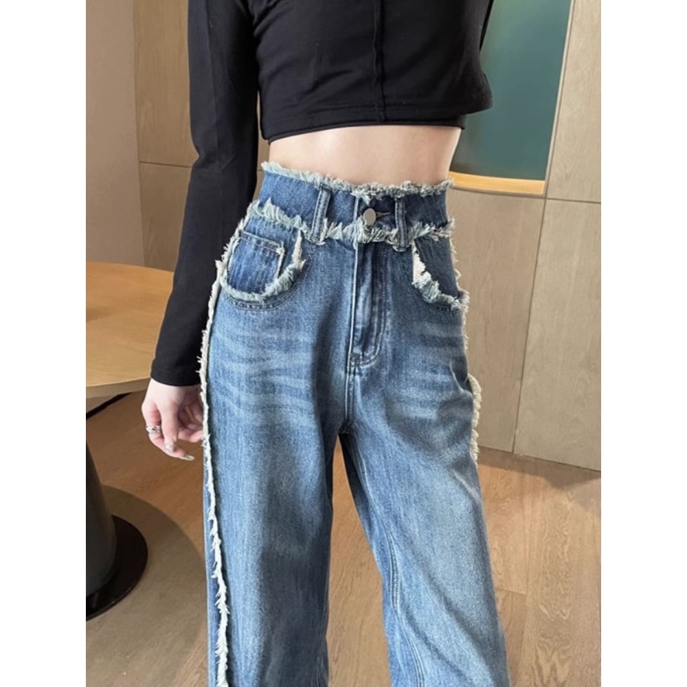 구해줘홈즈 박지민 청바지 와이드 프렌치 - 상세 이미지 4
