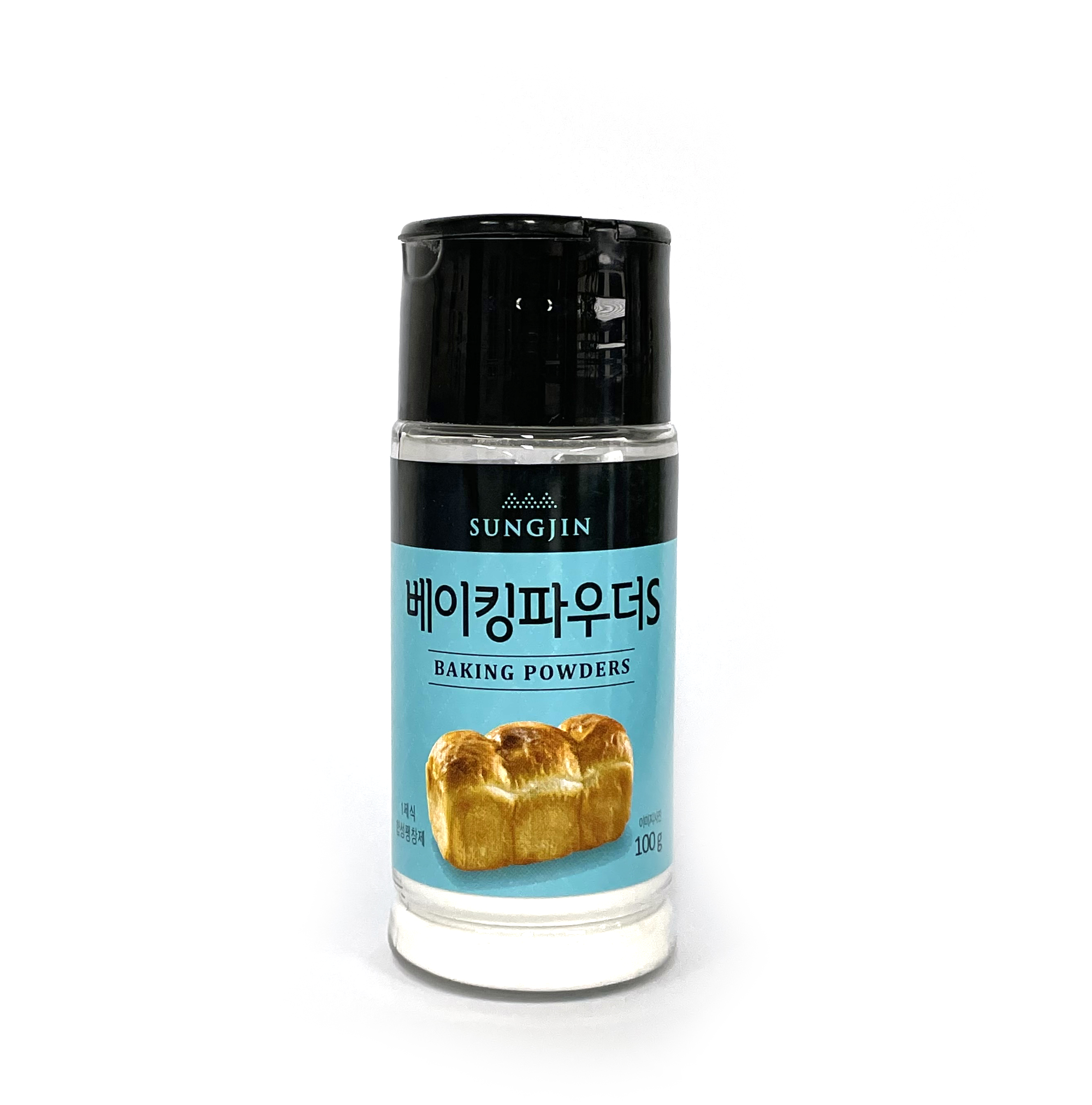 성진 베이킹 파우더 100g(용기형) 식용 제빵 파우다 - 메인 이미지