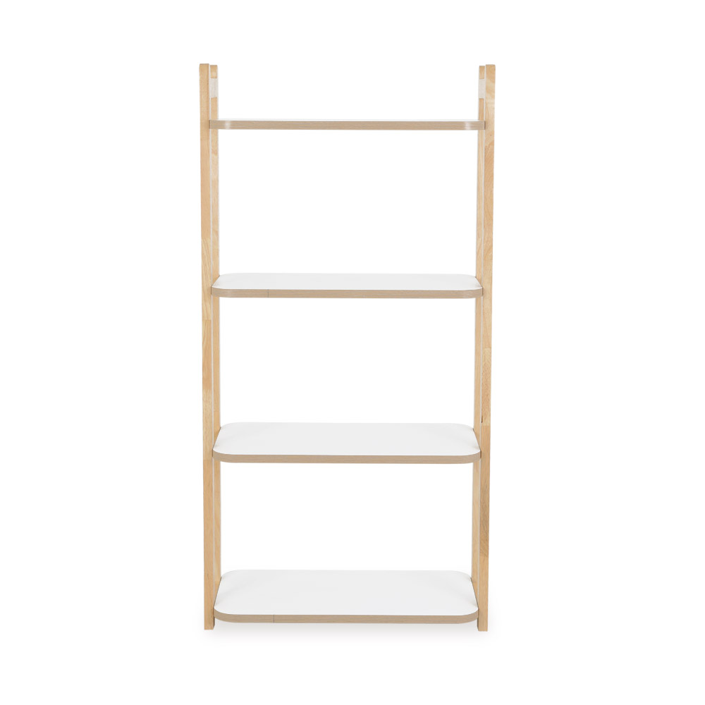 린백토리 LTG284J 낮은 미니 원목 4단 조립식 거실 책장 DIY 600