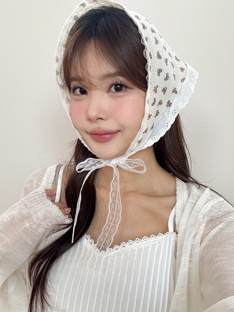 [❤당일출고❤14종] 코티지코어 여름 헤어 두건 반다나 삼각 스카프 모음 *2개이상 구매시 할인 상세 이미지 158