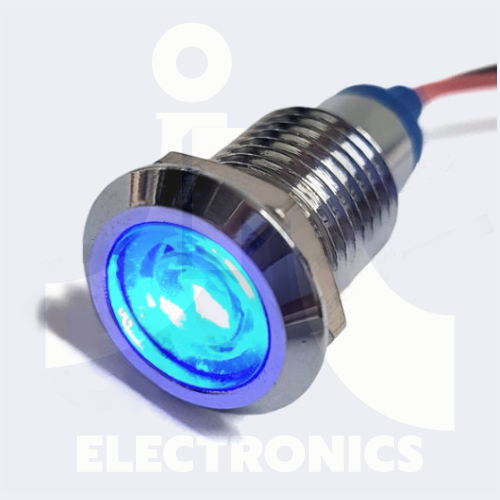 QN-10-B 10파이 청색 LED 인디게이터 램프 /  DC3V ~24V