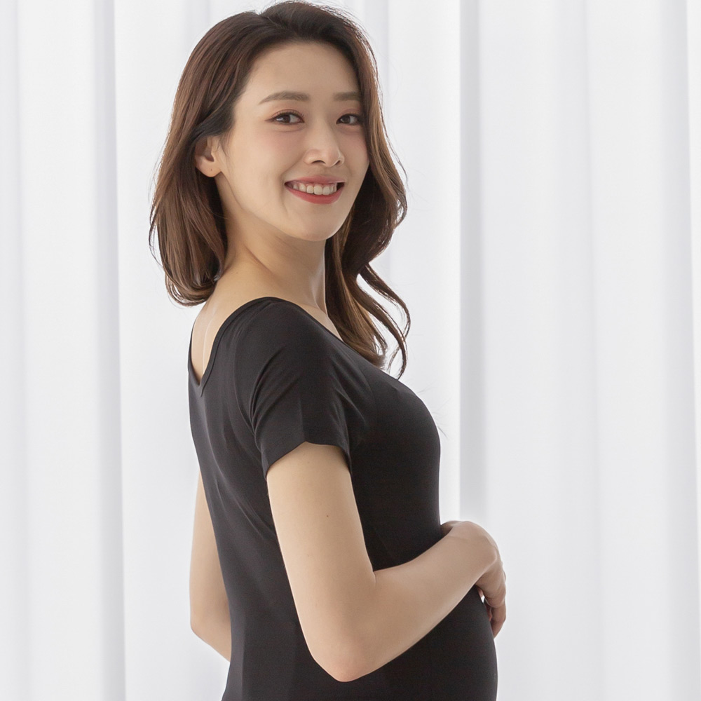 블룸마터니티 베이직 임산부원피스 - 상세 이미지 4