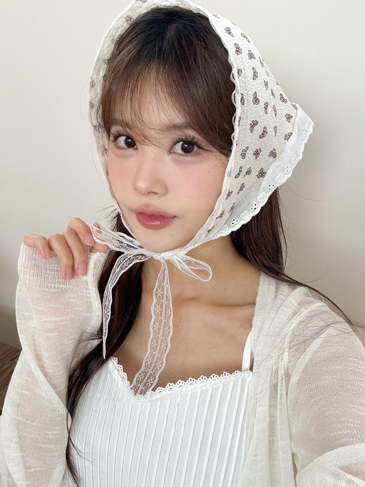 [❤당일출고❤14종] 코티지코어 여름 헤어 두건 반다나 삼각 스카프 모음 *2개이상 구매시 할인 상세 이미지 159
