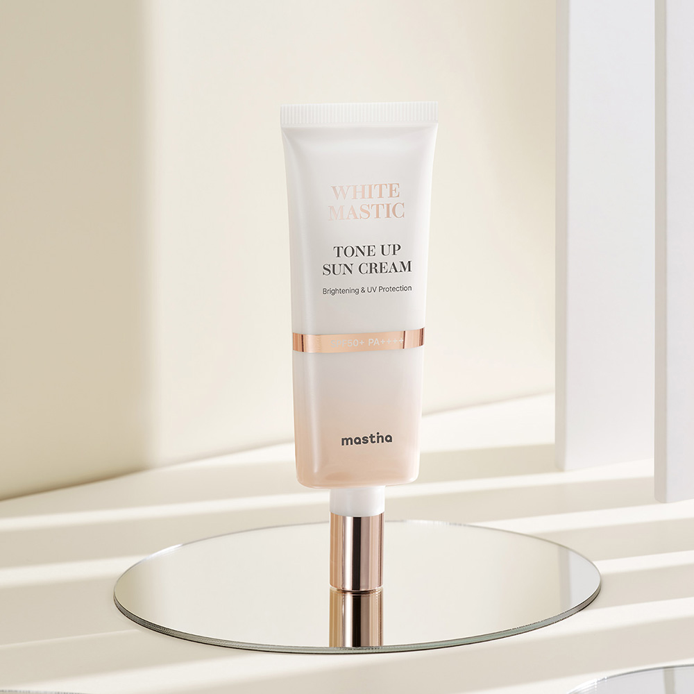 [시즌2 앰플 5ml 증정] 매스티나 화이트매스틱 톤업 선크림 40ml (SPF 50+/PA++++)