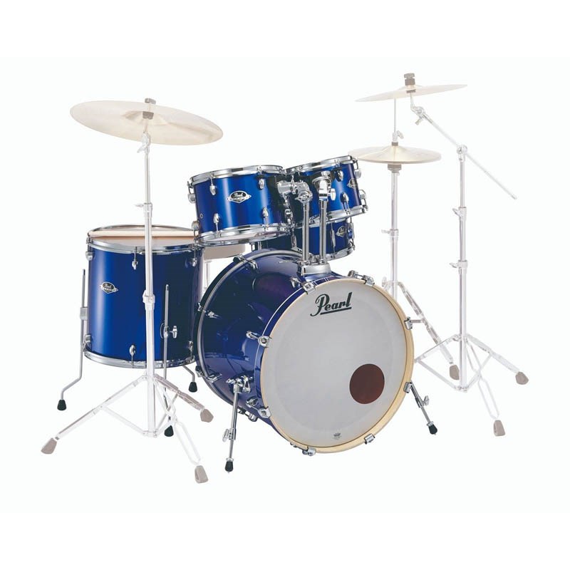 Pearl EXPORT EXX725SP/C #717 드럼 쉘 세트 스탠다드사이즈 블루 - 상품 이미지