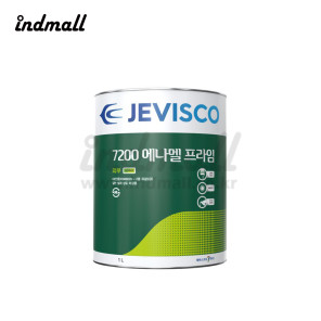 제비스코 건축용 에나멜페인트 7200 에나멜 프라임 무광/백색 흑색 1L