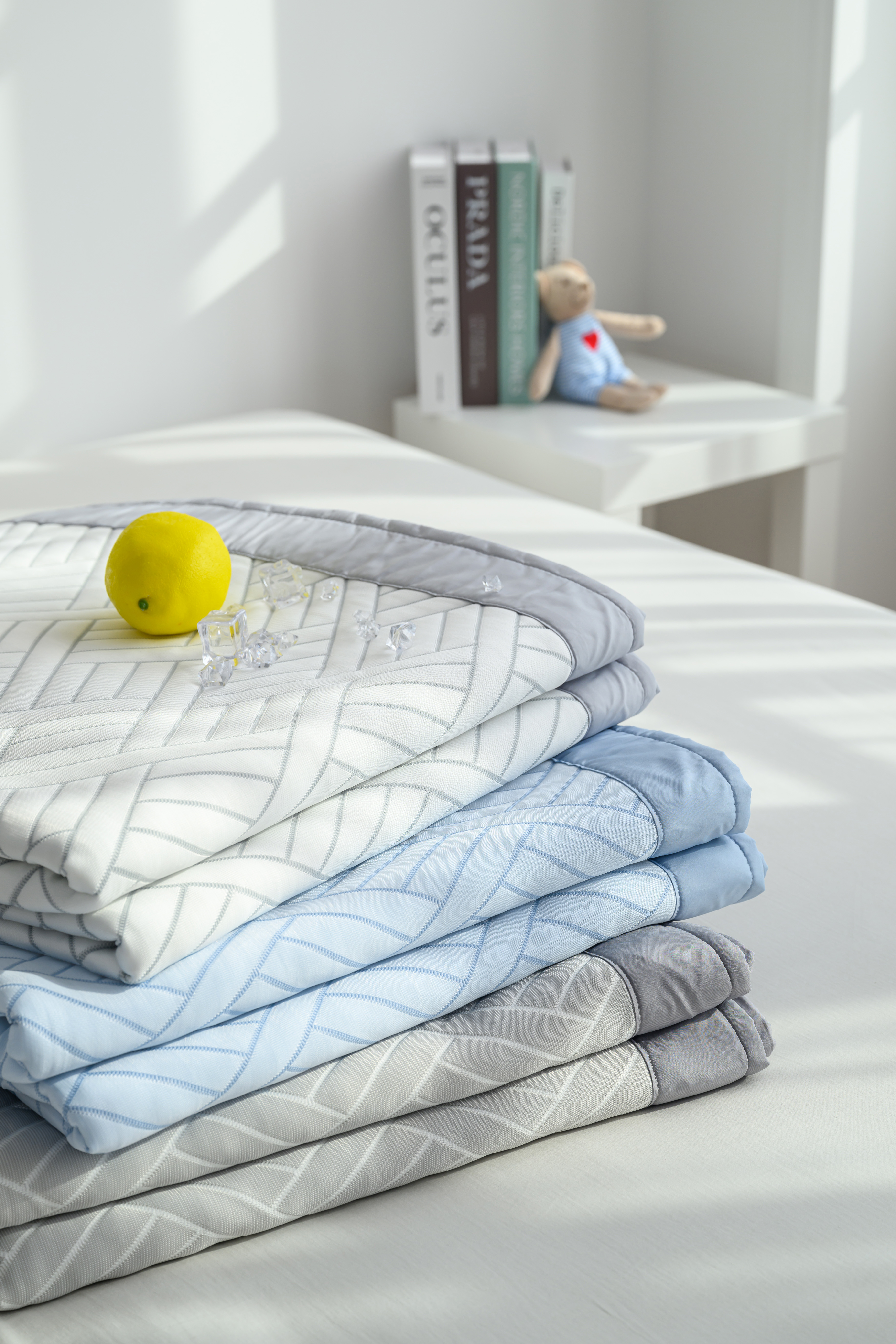 아르일랑 듀라론 쿨터치 3중직 냉감 침대 패드 시원한 여름 침구 SS