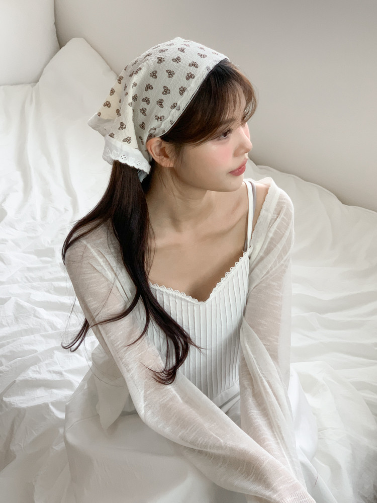 [❤당일출고❤14종] 코티지코어 여름 헤어 두건 반다나 삼각 스카프 모음 *2개이상 구매시 할인 상세 이미지 147