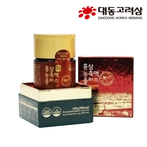 대동고려삼 6년근 홍삼정 홍삼 농축액 100% 240g 국내산 진세노사이드 사포닌 기력 - 상세 이미지 4