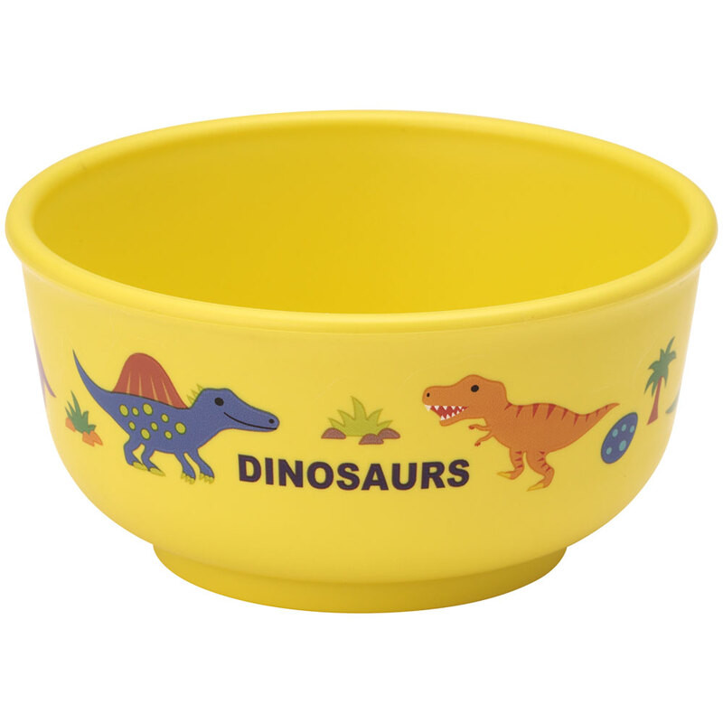 [발주상품 2~4 영업일 후 발송예정] 스케이터 DINOSAURS PICTURE BOOK 캐릭터 항균 식기세척기 전자렌지 대응 밥공기 230ml XP23AG - 주방·식기 - 하카타몰