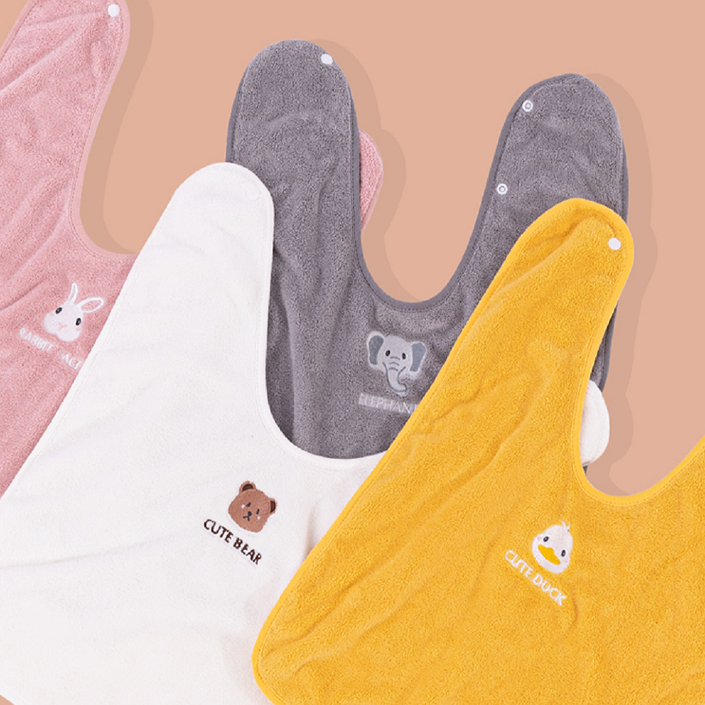 워시빕 아기 세안 수건 유아 세수 턱받이